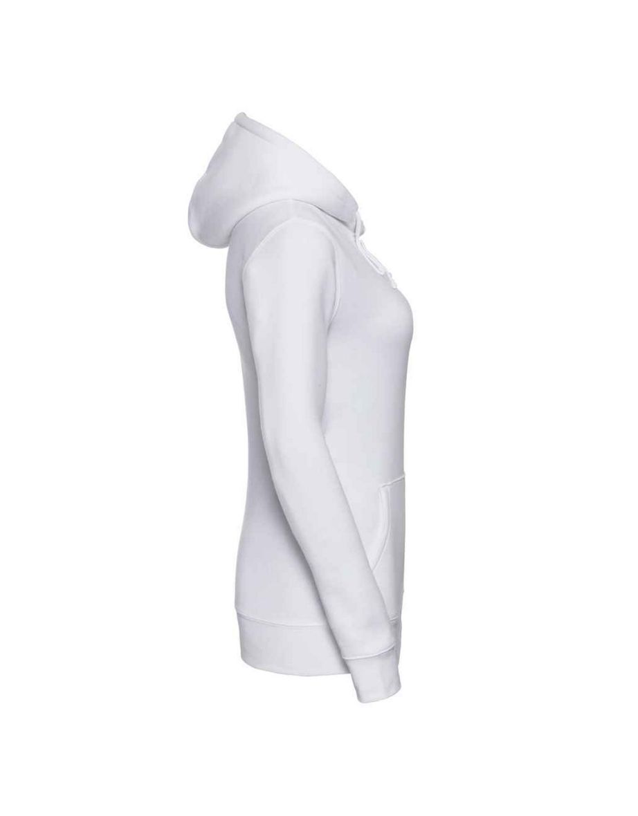 Russell Womens/Ladies Authentic Hoodie - White - 2