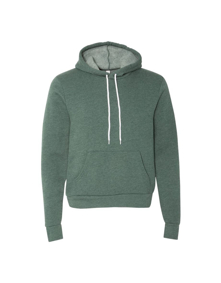 Canvas Unisex Pullover Hooded Sweatshirt / Hoodie - Heather Forest