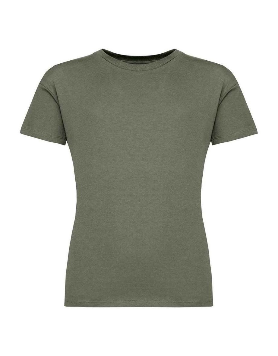 Native Spirit Childrens/Kids Oversized T-Shirt - Khaki Green