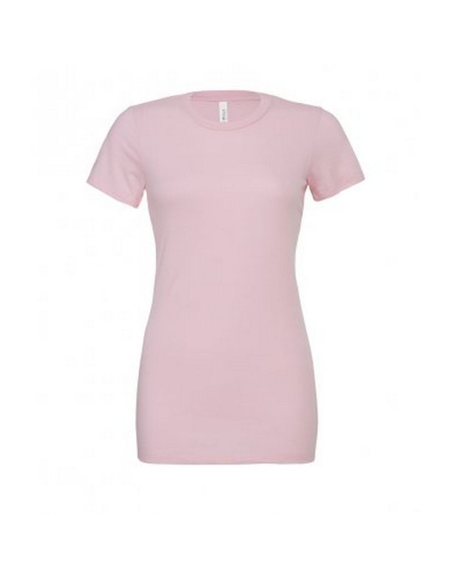 Bella + Canvas Womens/Ladies Relaxed Jersey T-Shirt - Pink