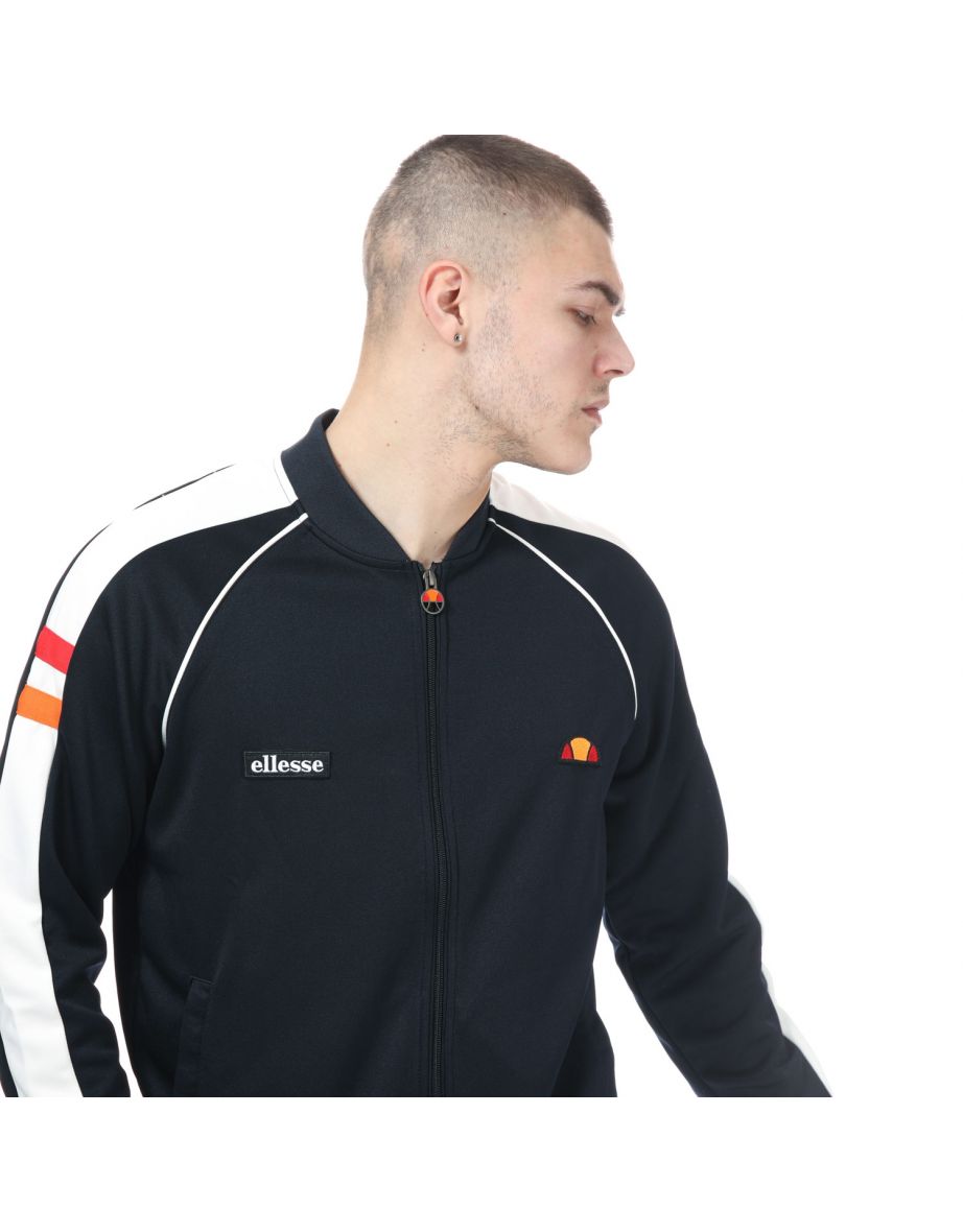 Men's Ellesse Track Top in Blue - 5