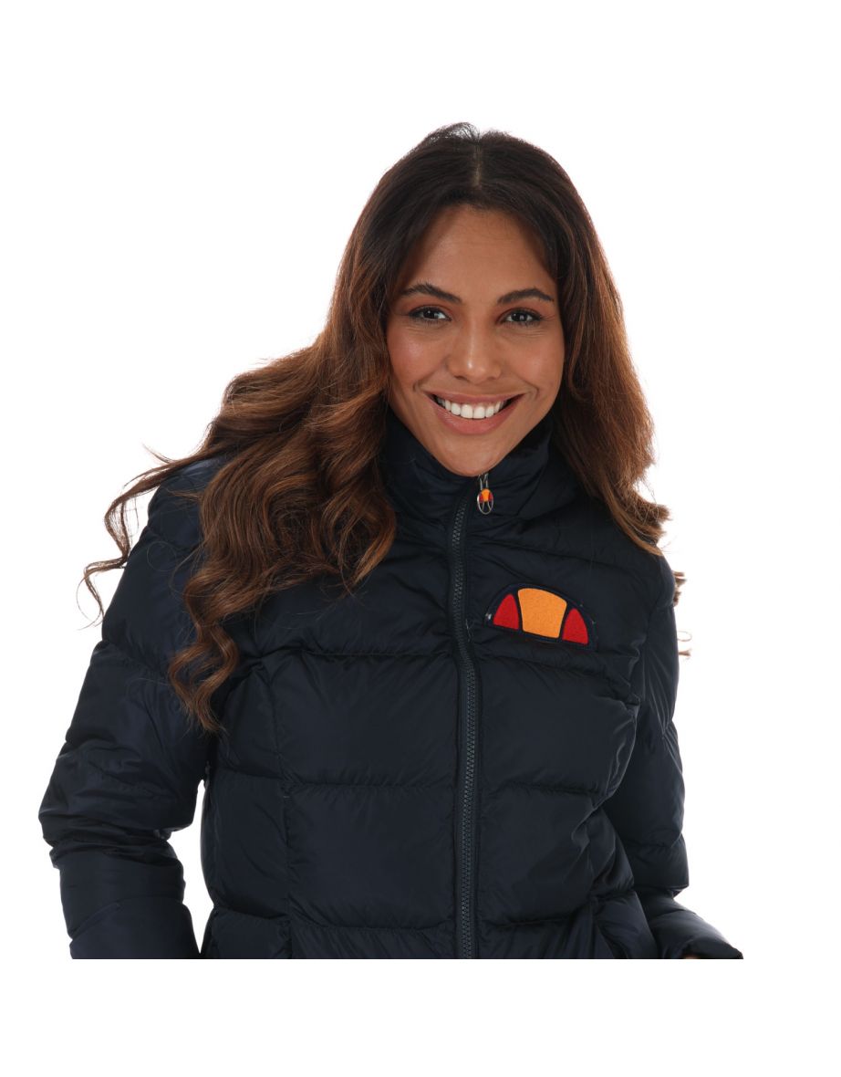 Women's Ellesse Down Jacket in Blue - 5