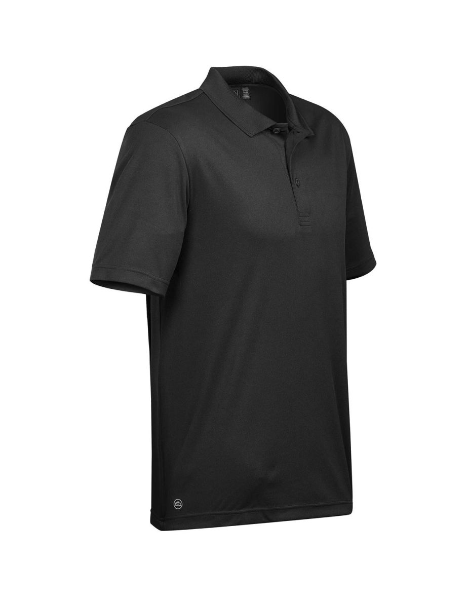 Stormtech Mens Eclipse H2X-Dry Pique Polo - Black - 2