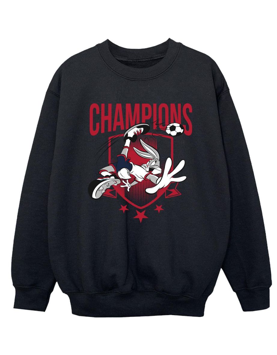 Shop Looney Tunes Boys Bugs Bunny Champions Sweatshirt Black Online in Bahrain VogaCloset