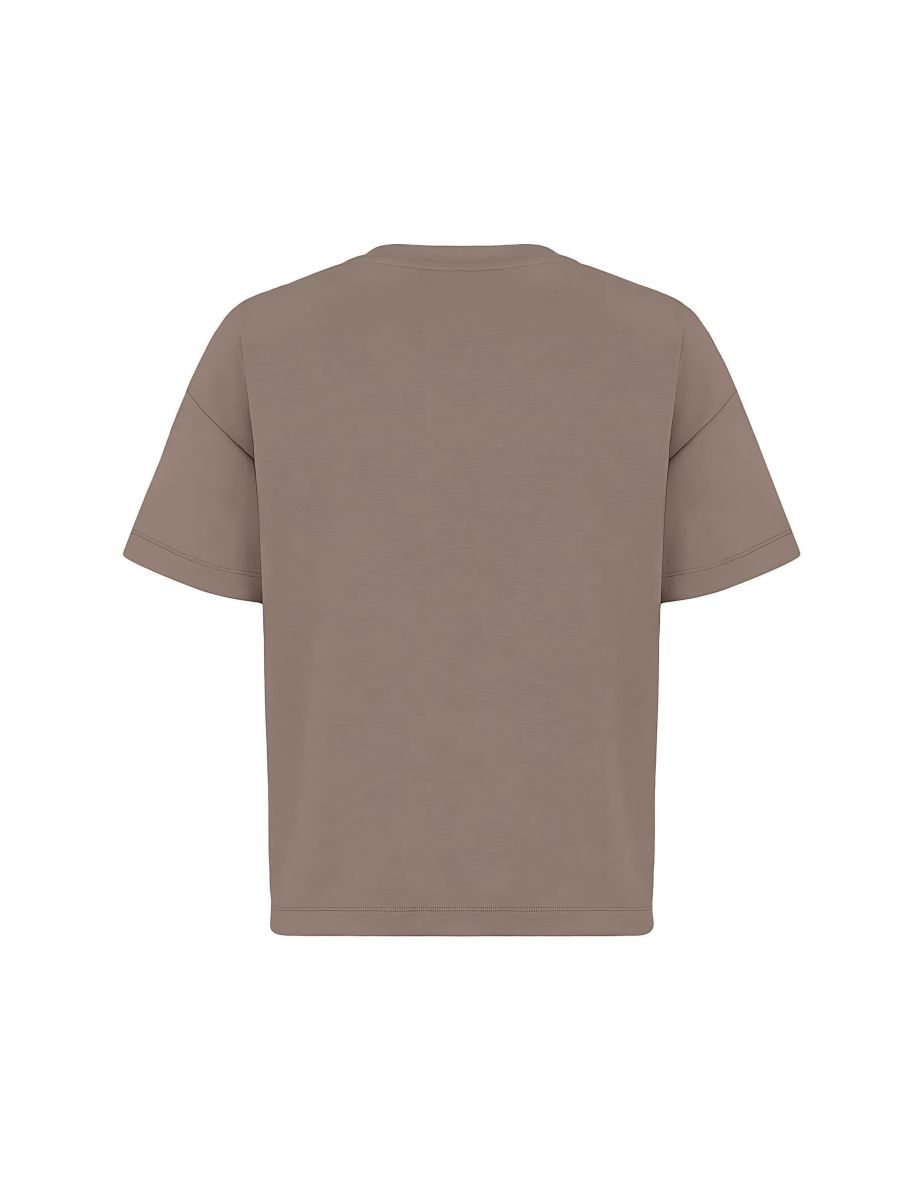 Basic T-shirt with Logo Design - 4