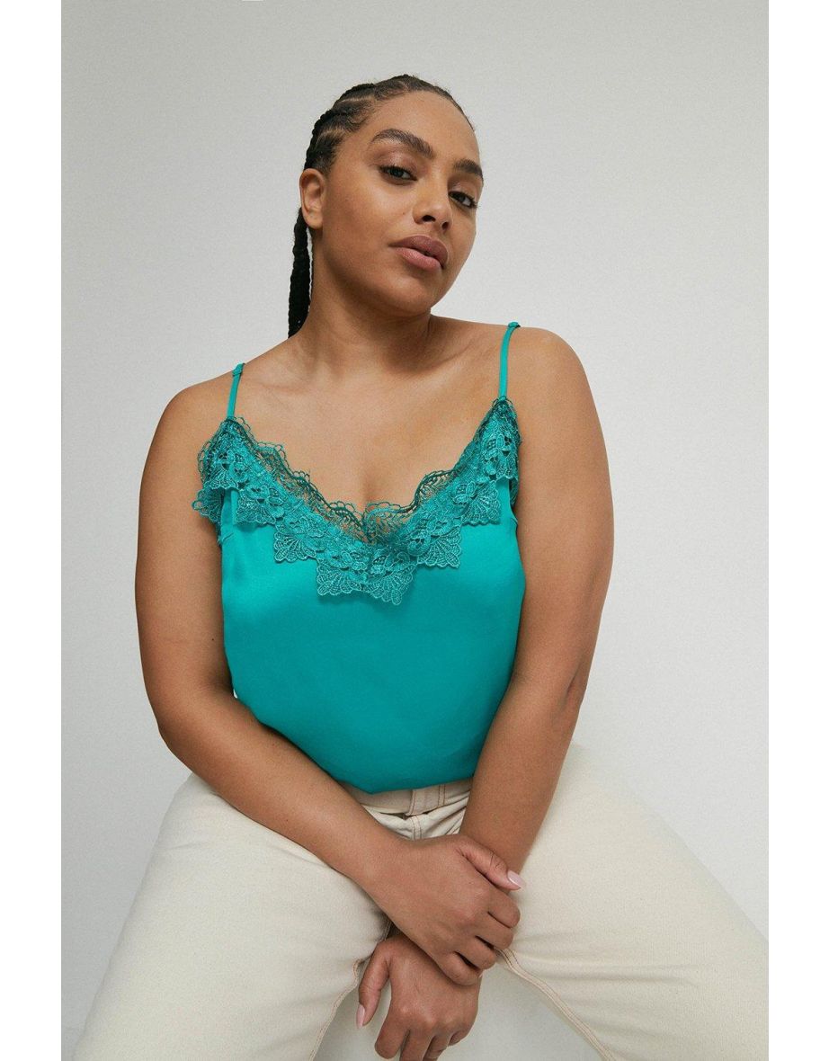 Plus size lace camisoles sale