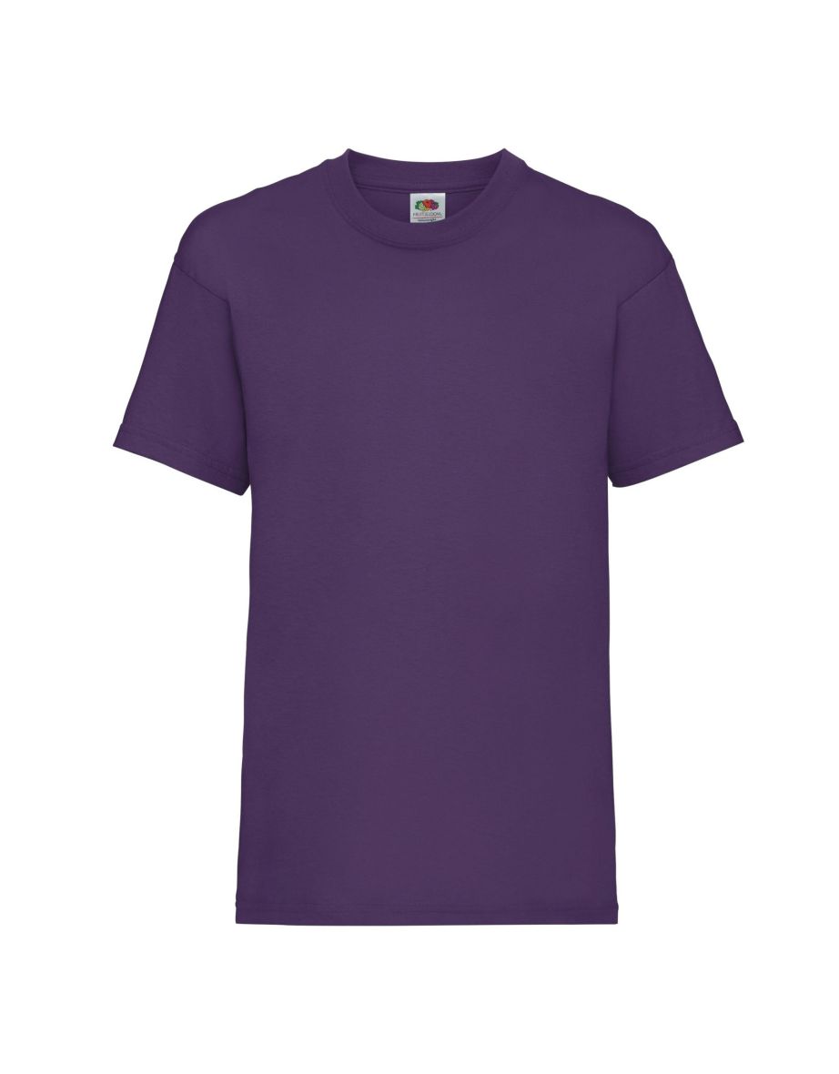 Fruit of the Loom Childrens/Kids Value T-Shirt - Purple
