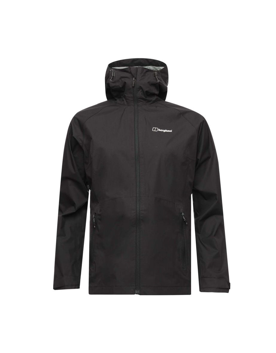 Women's Berghaus Deluge Pro Waterproof Jacket in Black
