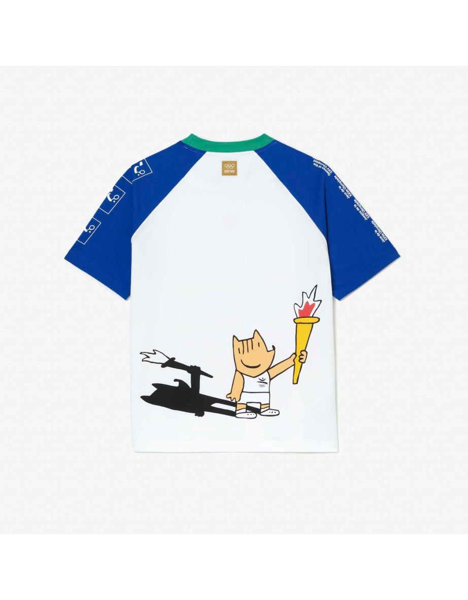 Men's Lacoste Barcelona Olympics Heritage T-Shirt in other - 2
