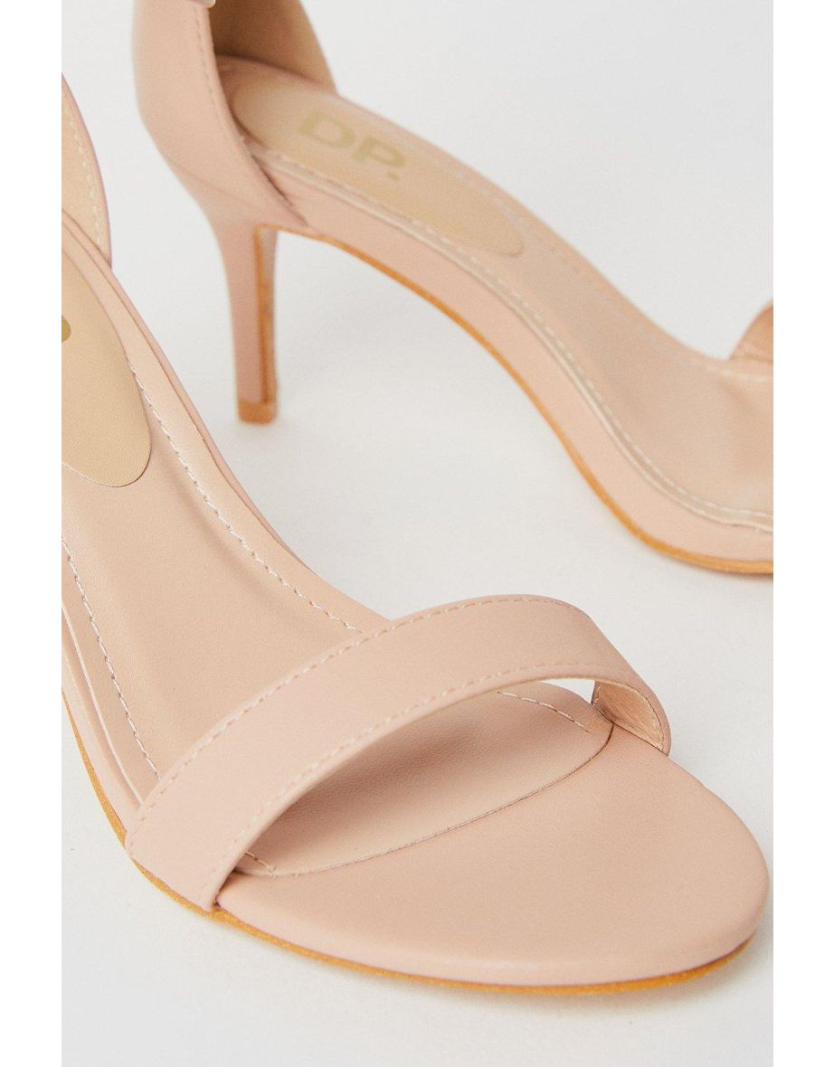 Tasha Low Stiletto Barely There Heeled Sandals - 3