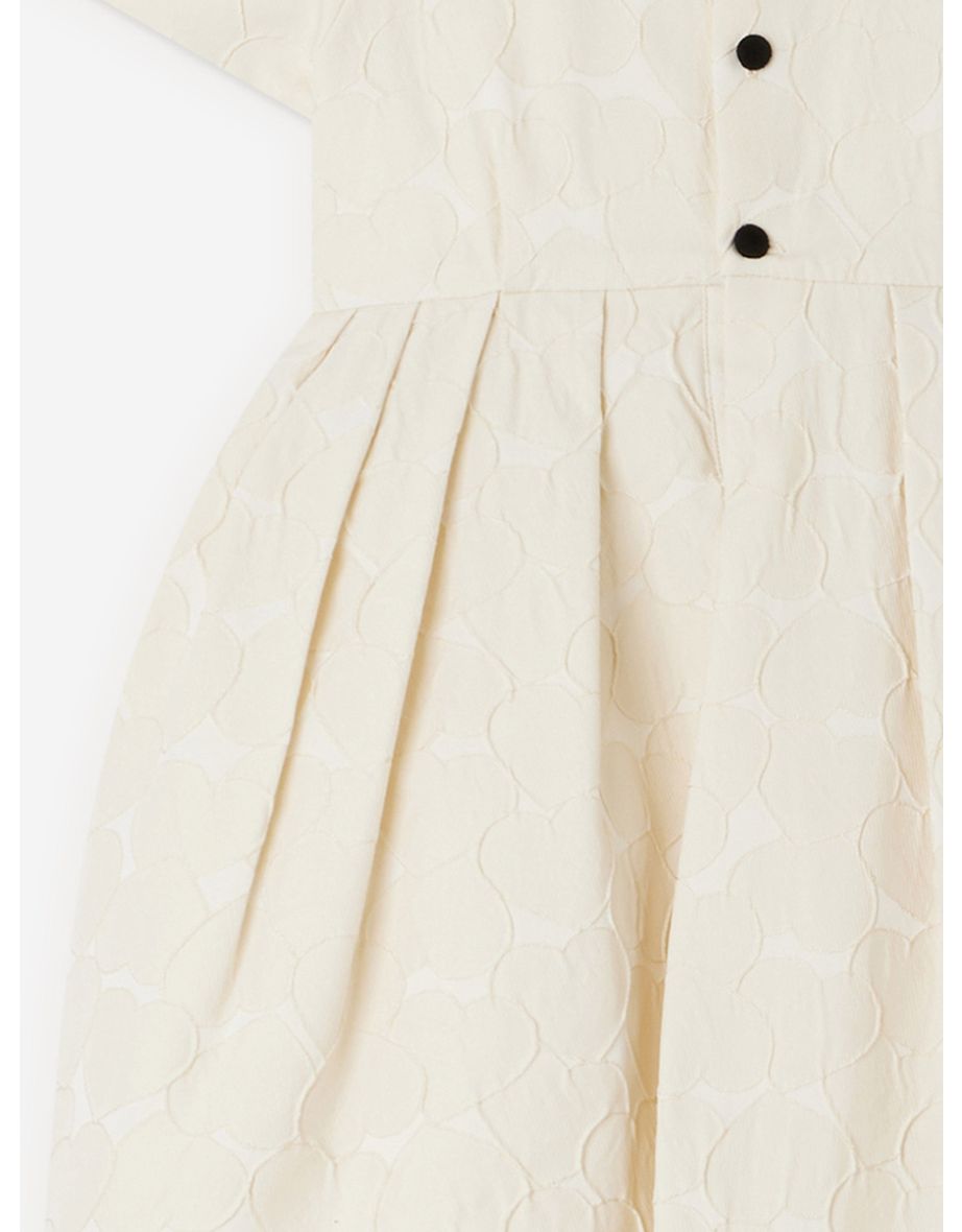 Girls Godiva Dress in Ivory - 3