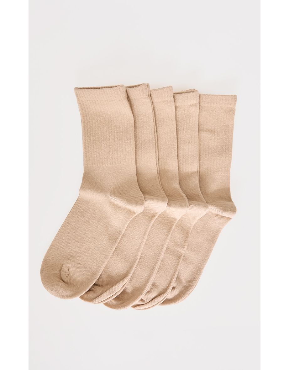 Sand Basic Sport Socks 5 Pack - 2