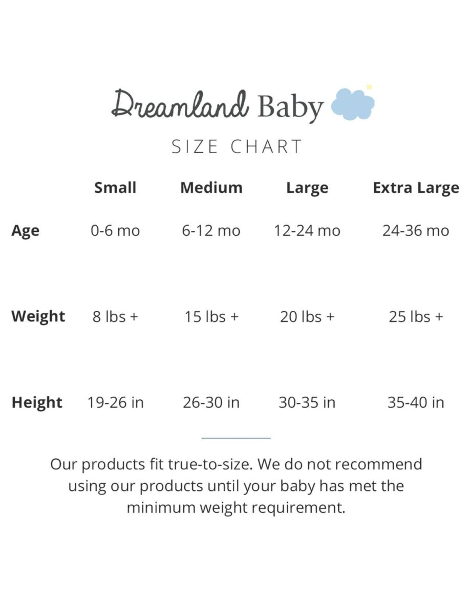 Baby Gently Weighted Sleeping Bag Newborn Toddler - 3