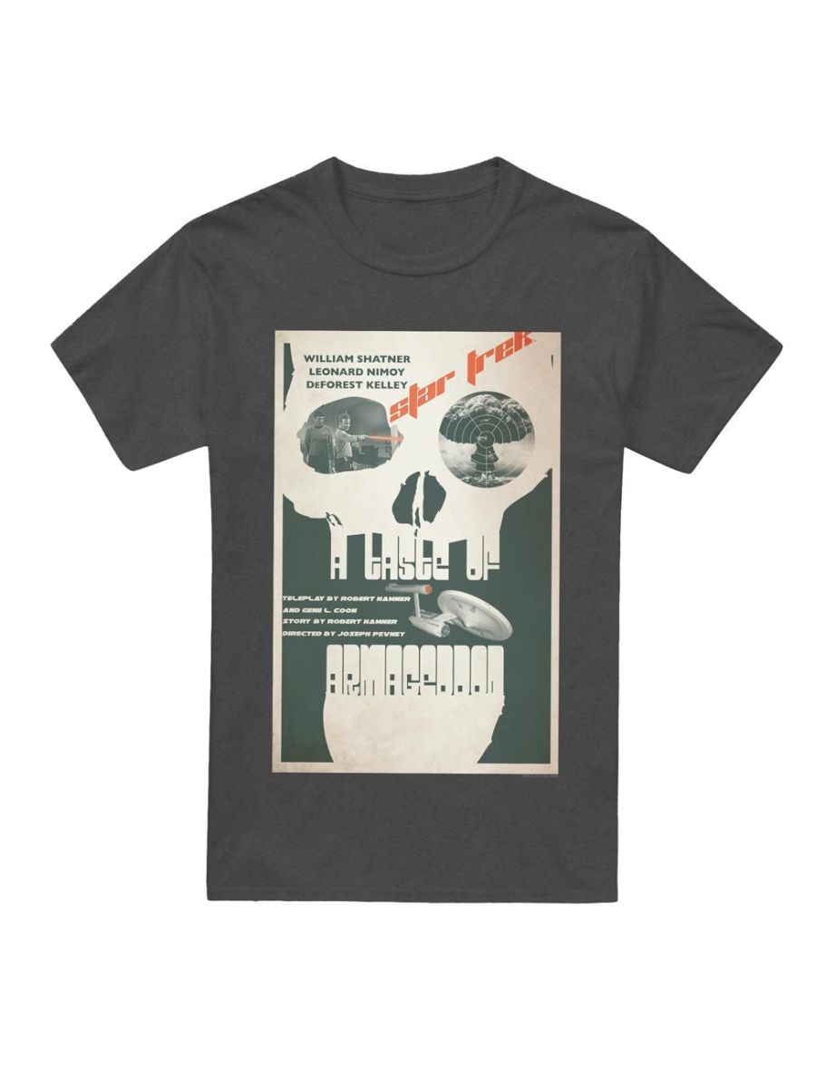 Star Trek Unisex Adult The Original Series Episode 23 T-Shirt - Charcoal