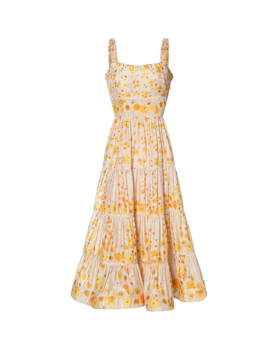 tiered detailed dress - 4