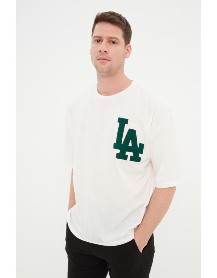 T-Shirt - Ecru - Relaxed fit