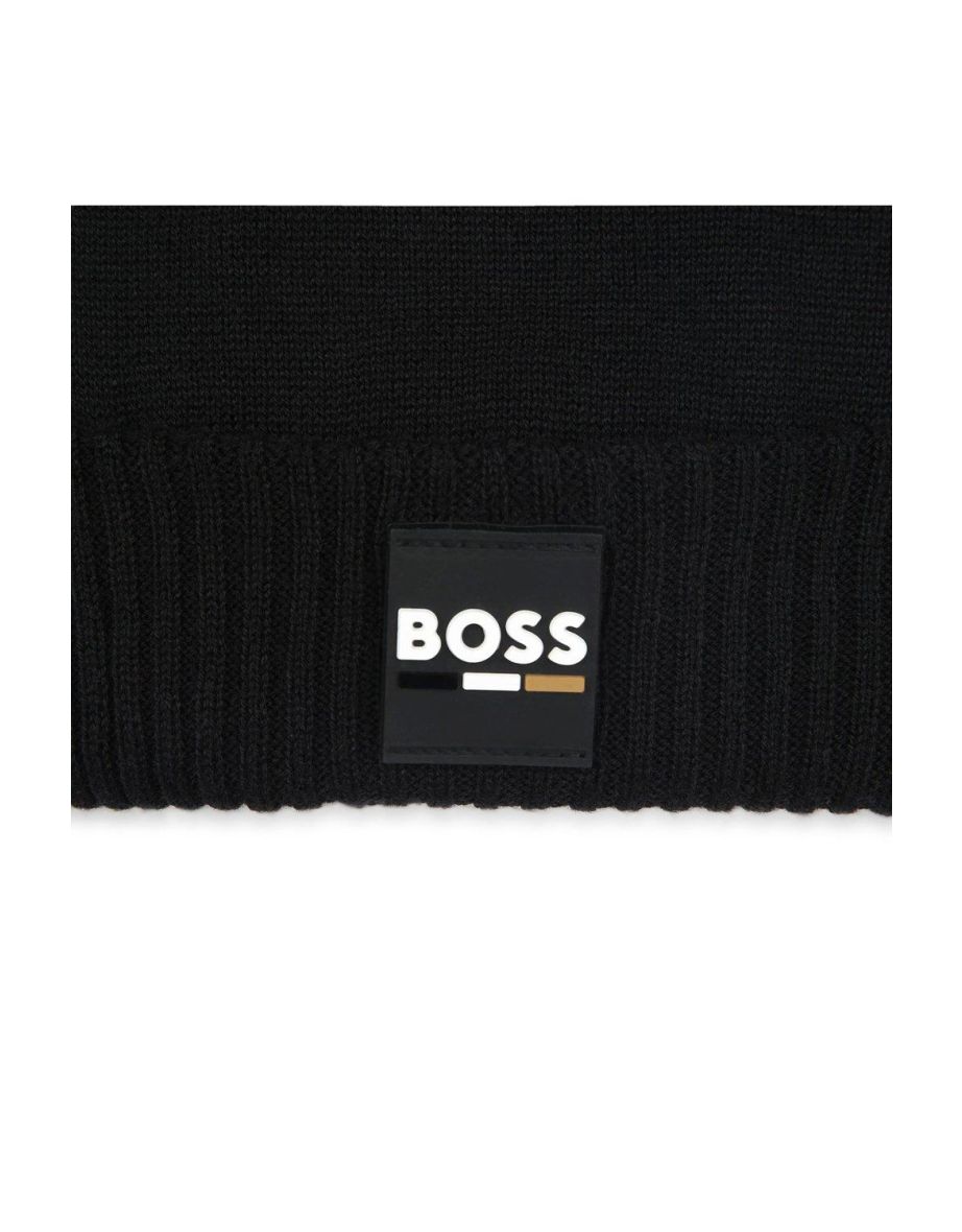 Hugo Boss Boys Beanie Black - black - 2