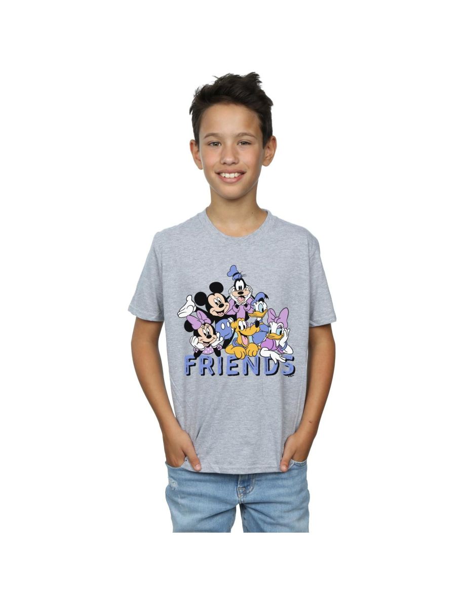 Disney Boys Classic Friends T-Shirt - Sports Grey
