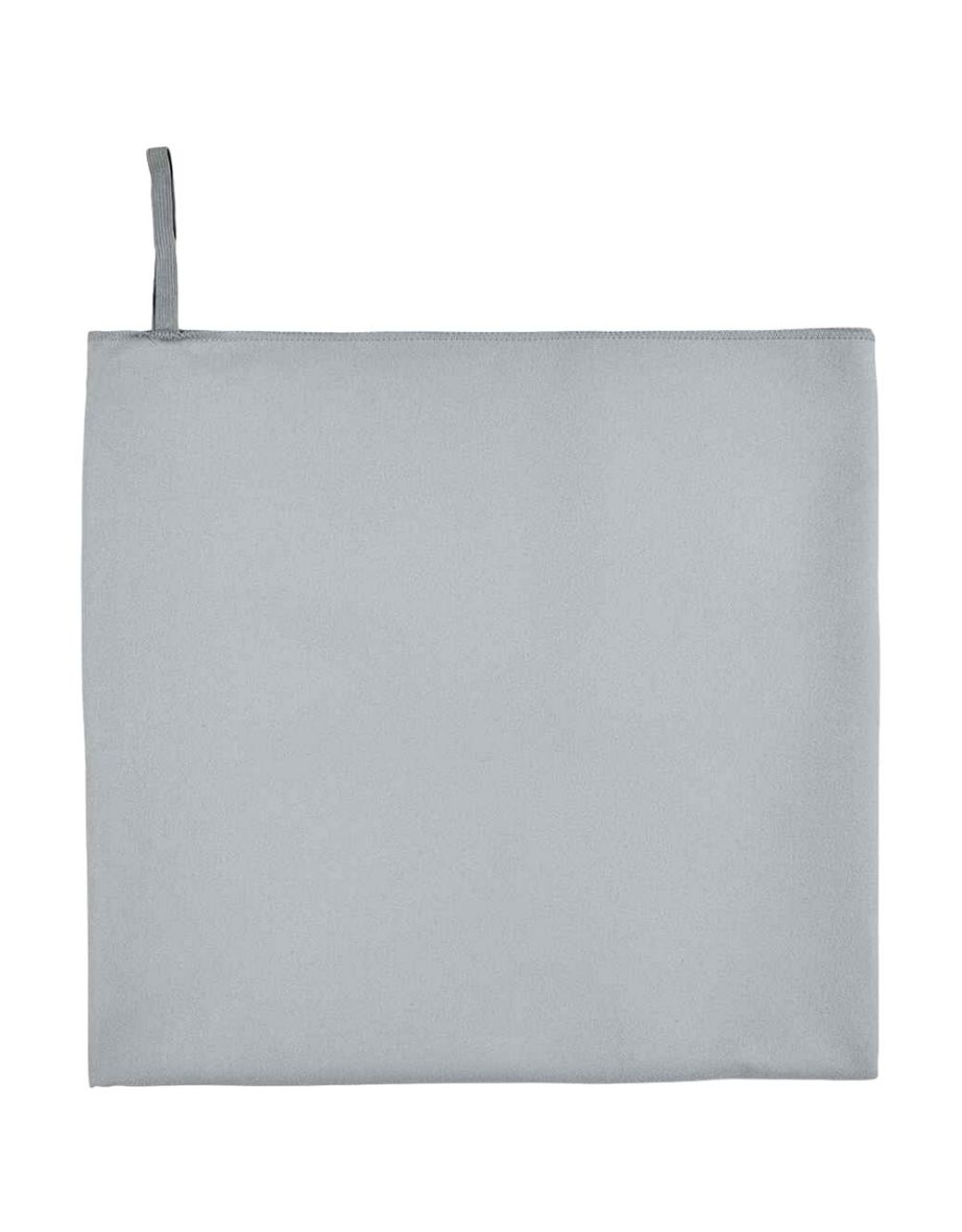 SOLS Atoll 50 Microfibre Hand Towel - Pure Grey