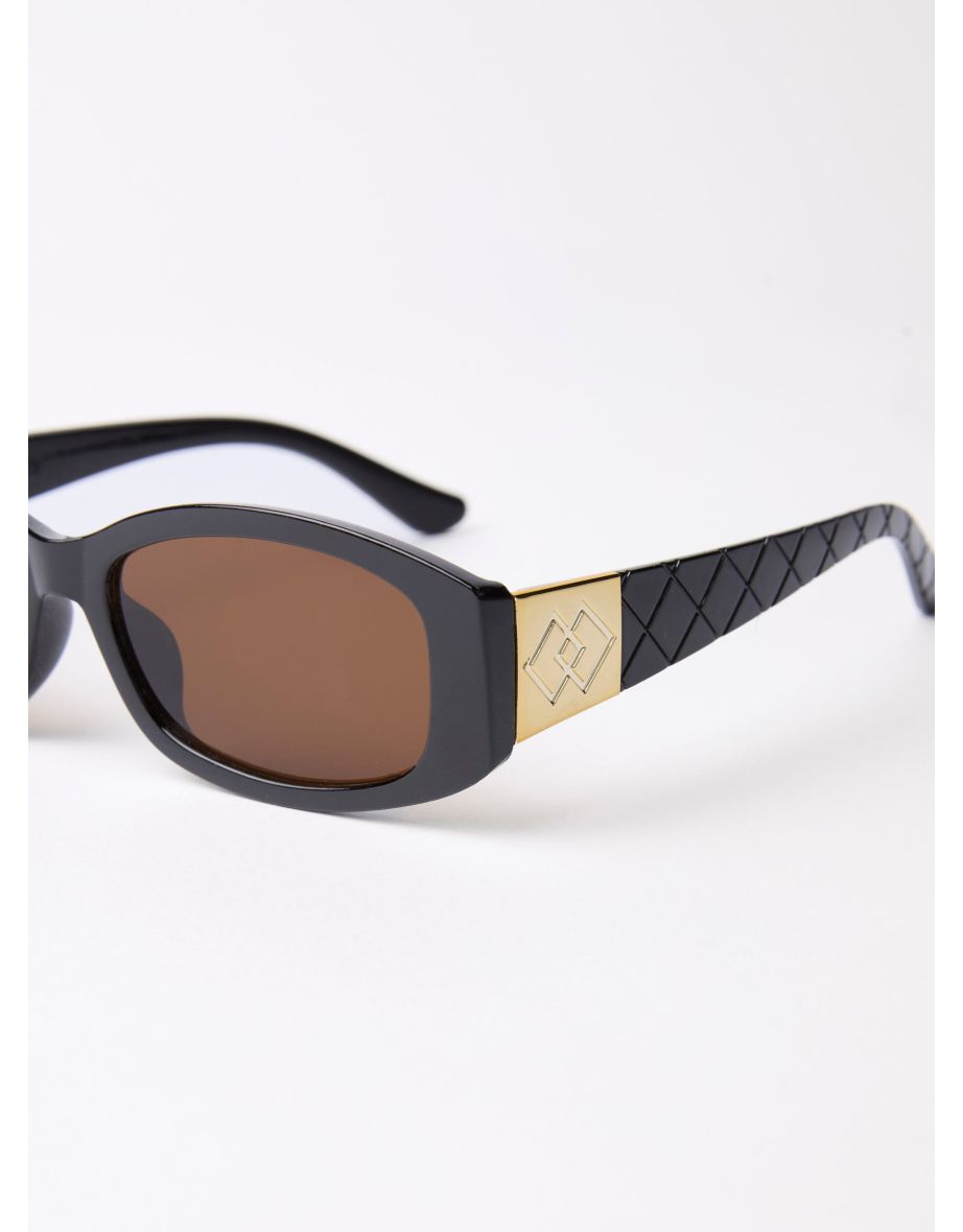 Brown Frame Sunglasses - 5