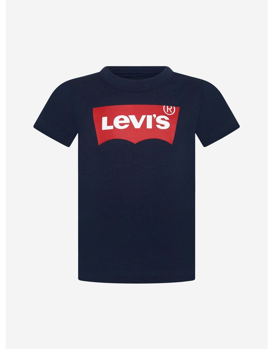 Levi's Baby Boys Cotton Short Sleeve Batwing Logo T-Shirt