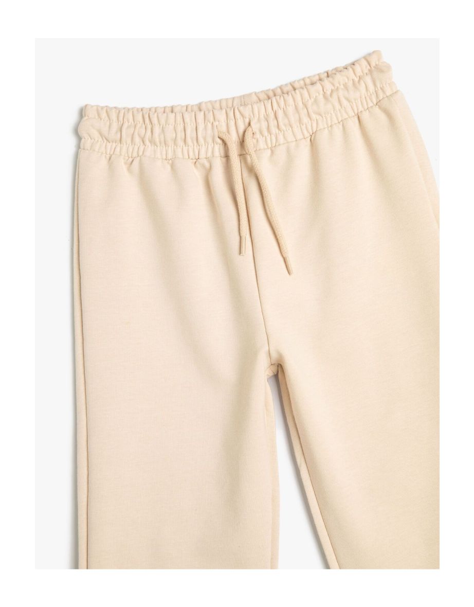 Basic Jogger Sweatpants with Tie Waist - 2