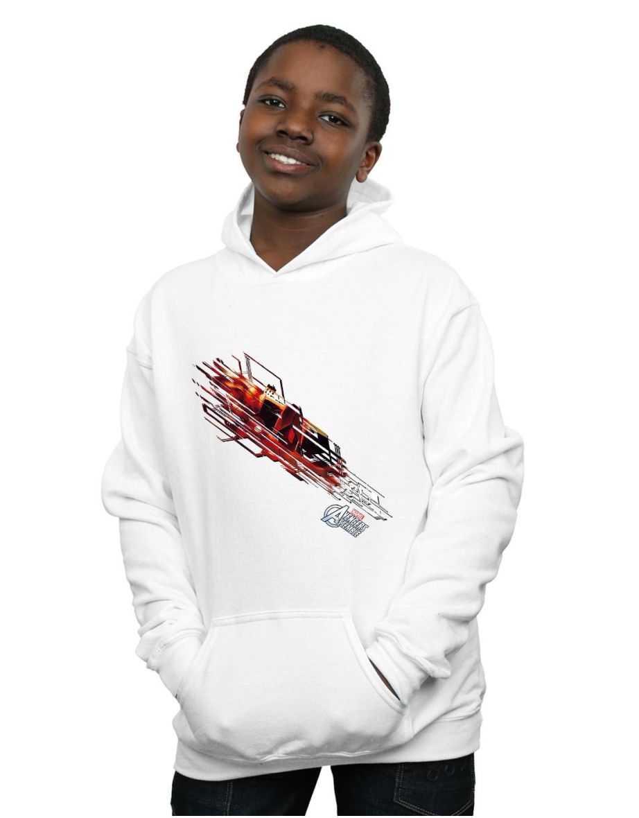 Avengers 2024 white hoodie