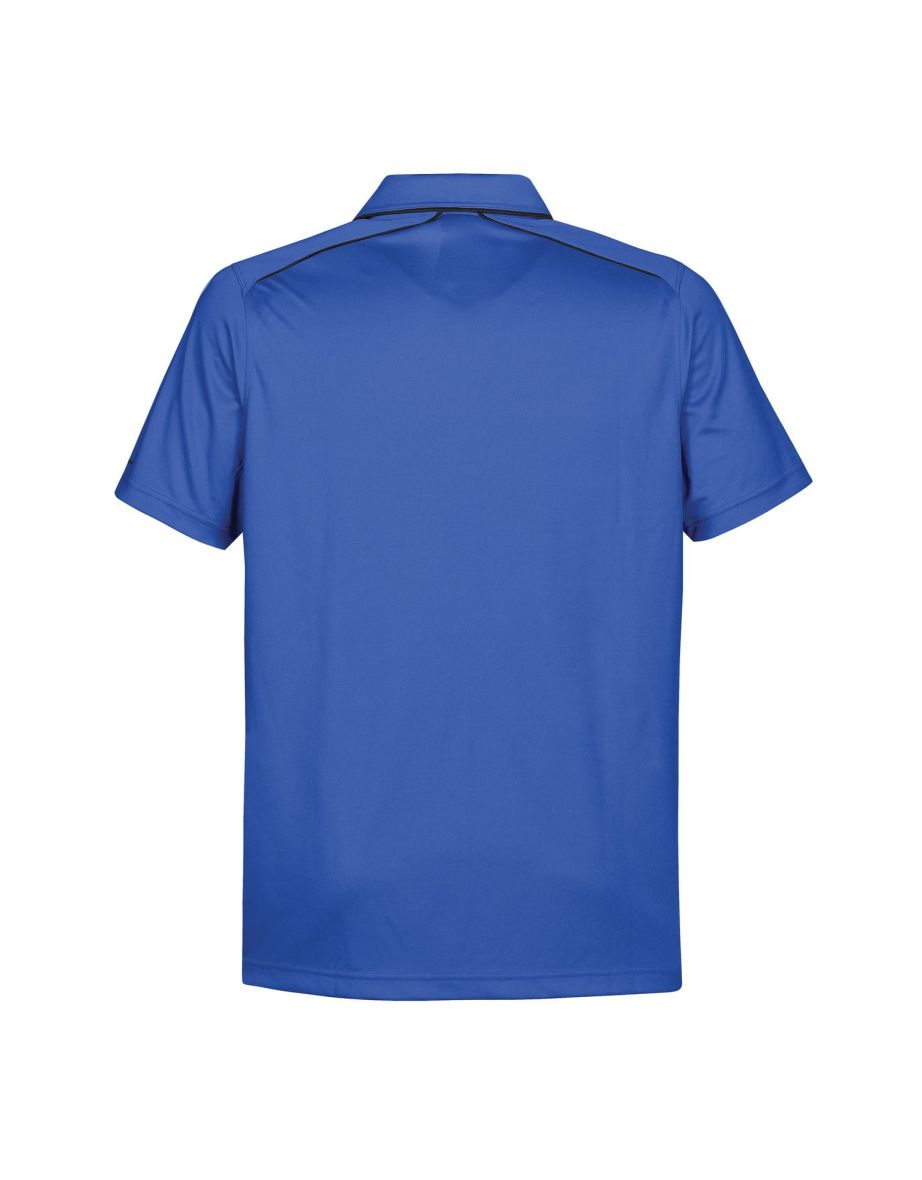 Stormtech Mens H2X Inertia Performance Polo Shirt - Royal /Black - 1