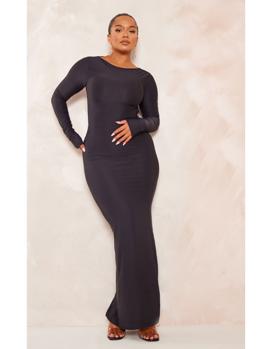 Plt black outlet maxi dress