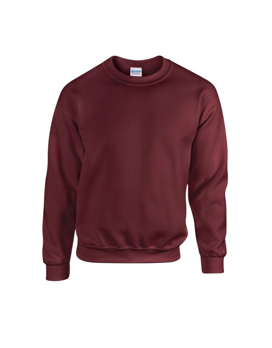 Gildan Mens Heavy Blend Sweatshirt - Maroon