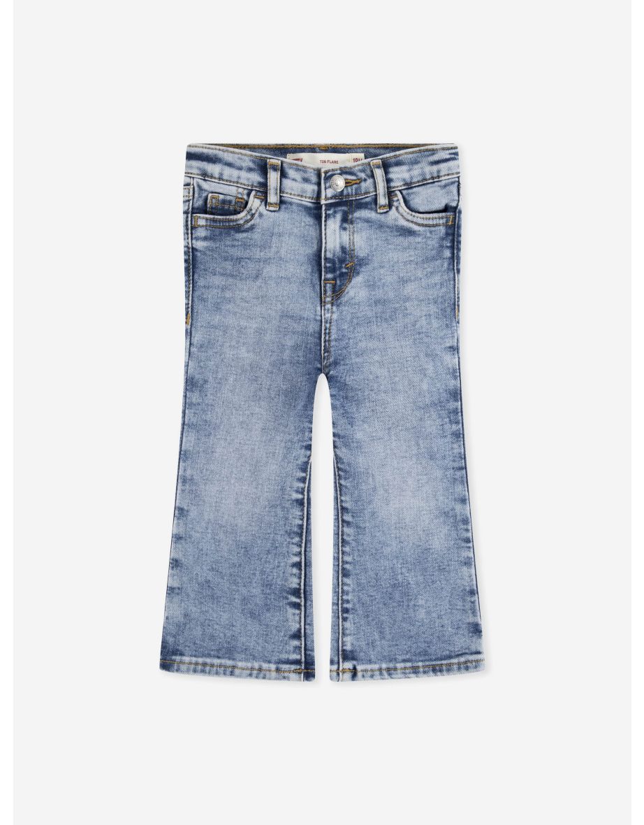 Baby Girls 726 Flare Jeans in Blue