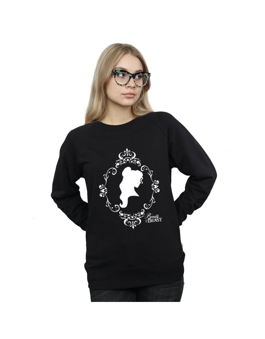 Disney Princess Womens/Ladies Belle Silhouette Sweatshirt