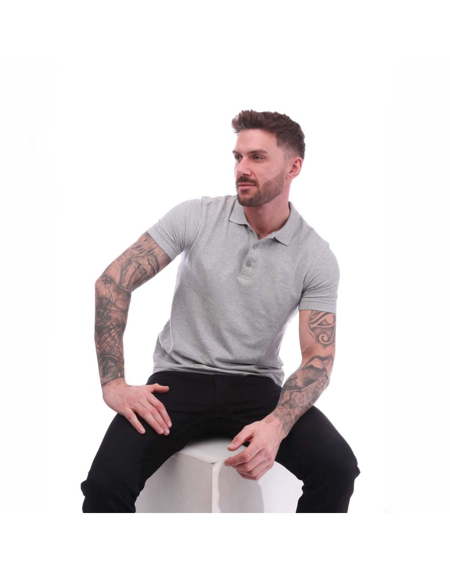 Men's Farah Cove Polo Shirt in Grey - 4