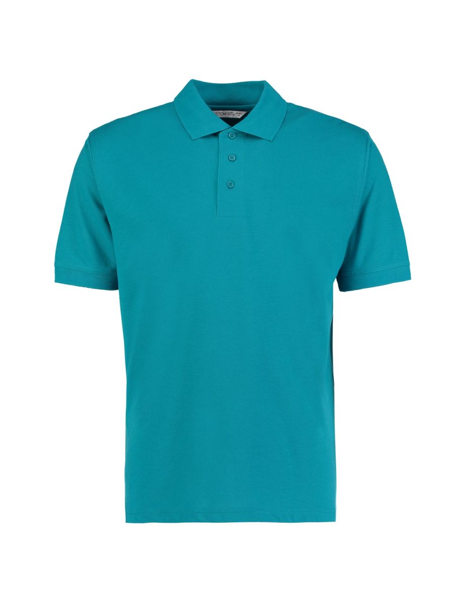 Kustom Kit Mens Klassic Superwash Short Sleeve Polo Shirt - Jade