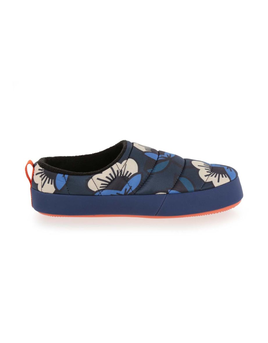 Women's Regatta Orla Kiely Tent Mule Quilted Slippers in Blue