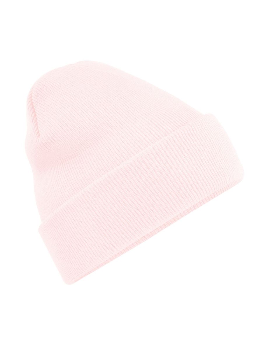 Beechfield Unisex Original Cuffed Beanie Winter Hat - Pastel Pink