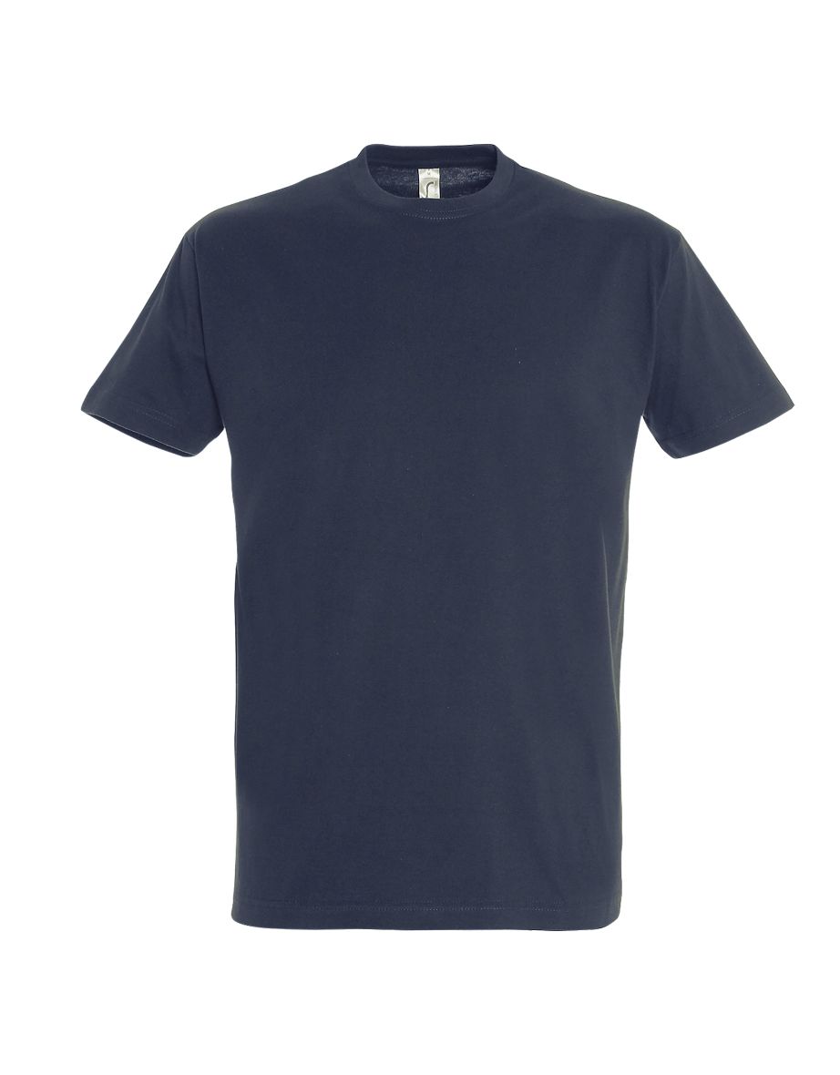 SOLS Mens Imperial Heavyweight Short Sleeve T-Shirt - Navy
