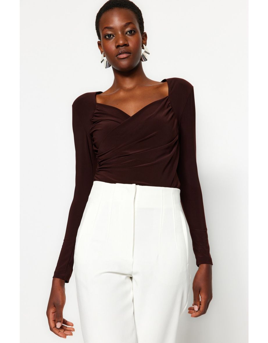 Bodysuit - Brown - Slim fit