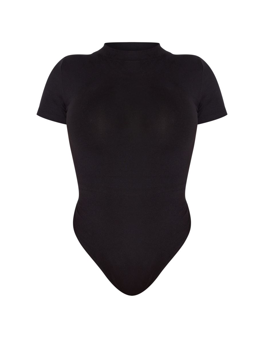 Shape Black Sculpted Short Sleeve Bodysuit - 4