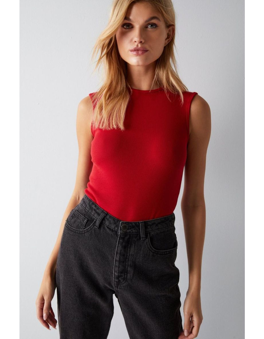 Ribbed Tank Bodysuit
