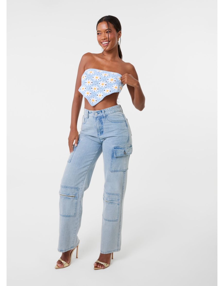 Daisy Crochet Hanky Top