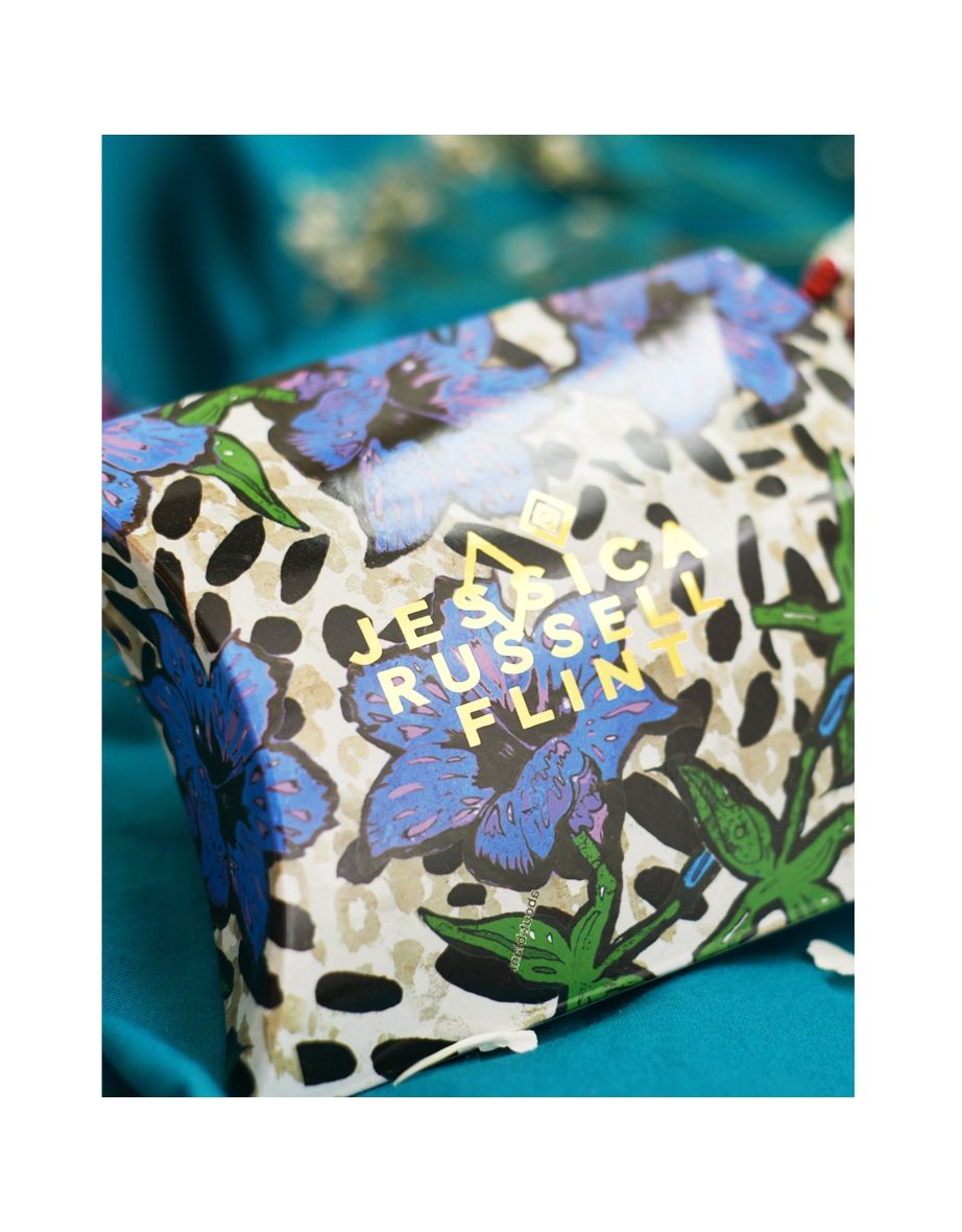 Silk Eye Mask / "L for Lips" - 2