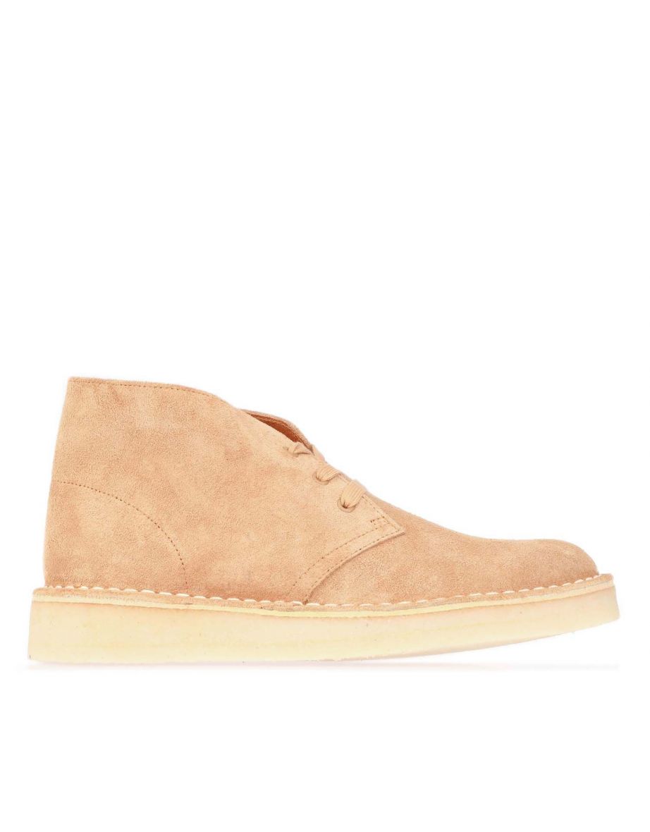 Men's Clarks Originals Desert Suede Boots in Brown