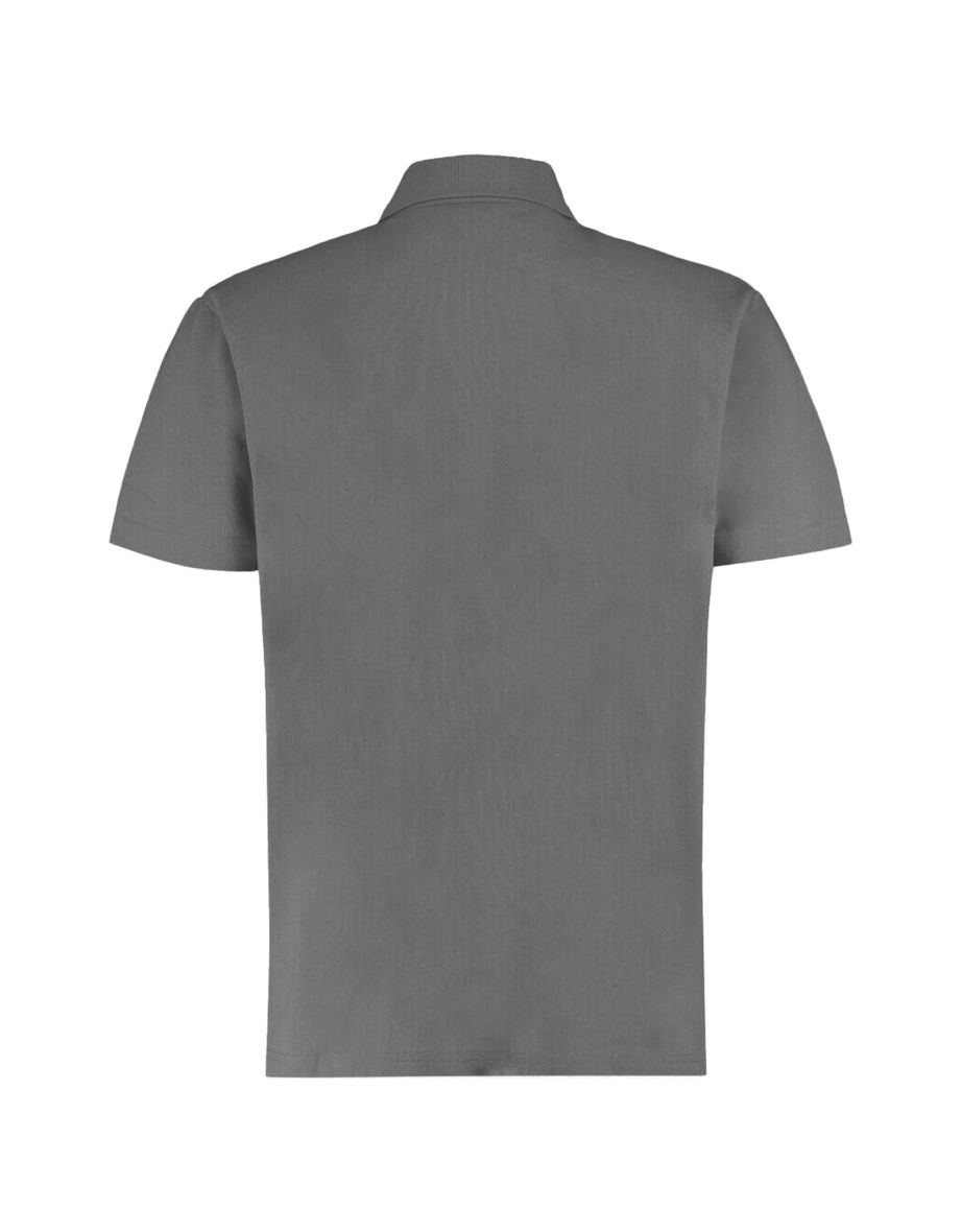 Kustom Kit Mens Regular Fit Workforce Pique Polo Shirt - Dark Grey Marl - 1