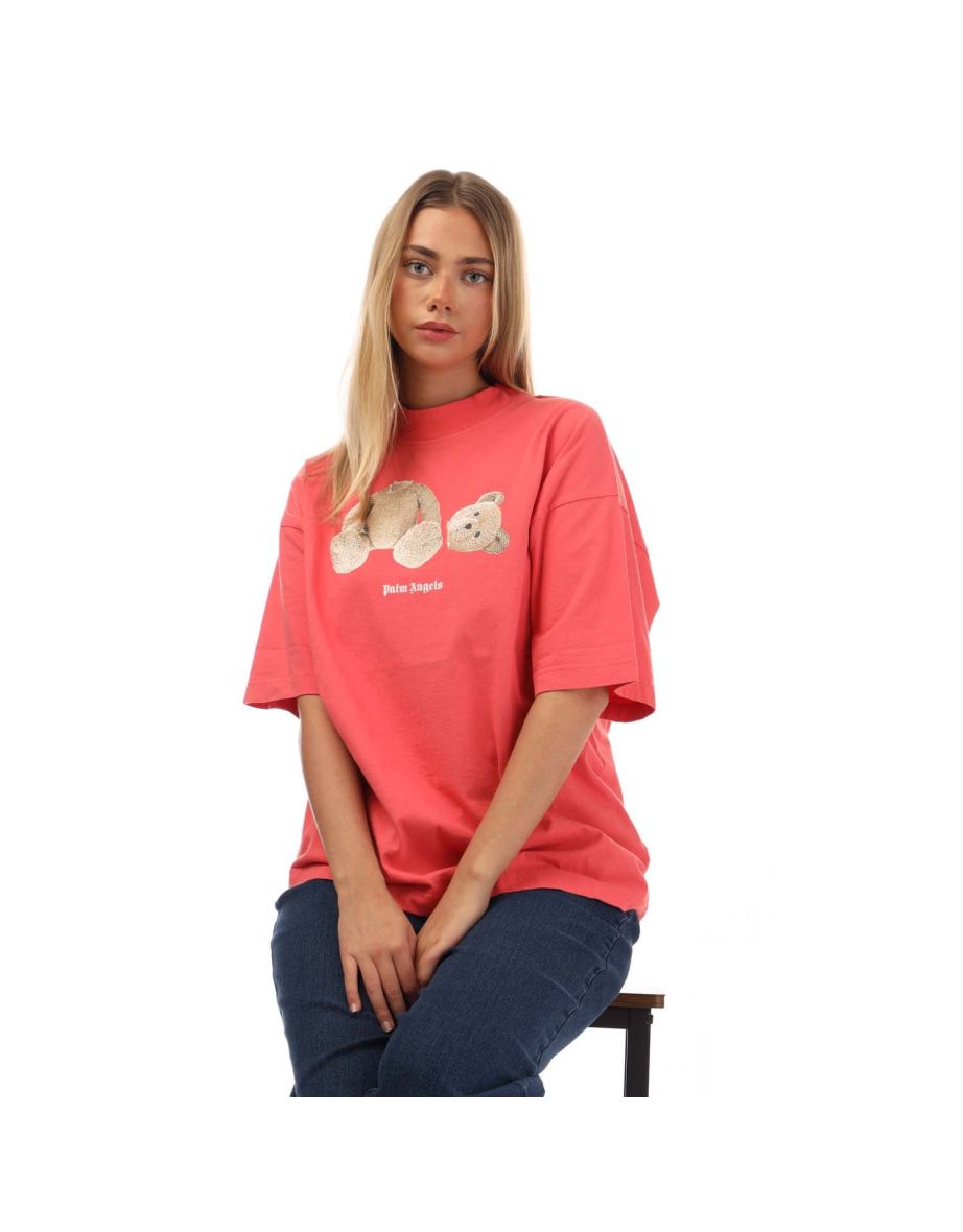 Women's Palm Angels Bear Loose T-Shirt - 3