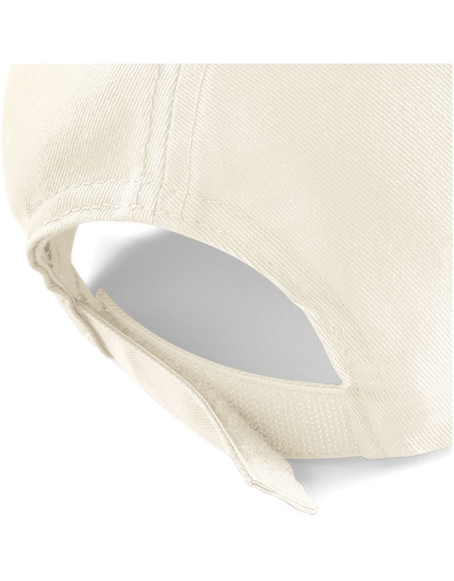 Beechfield Unisex Plain Original 5 Panel Baseball Cap - Natural - 3
