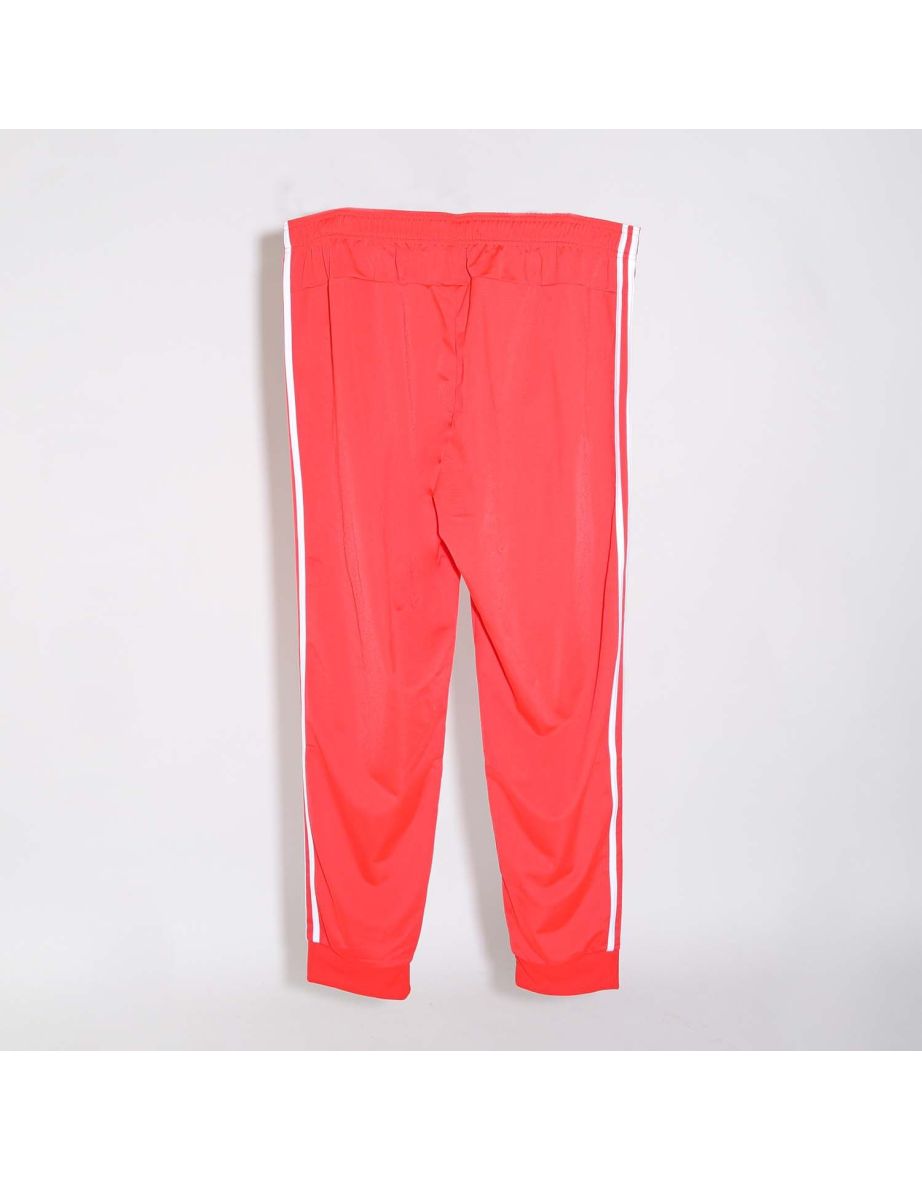 Men's adidas 3 Stripes Track Pants in Red - 1