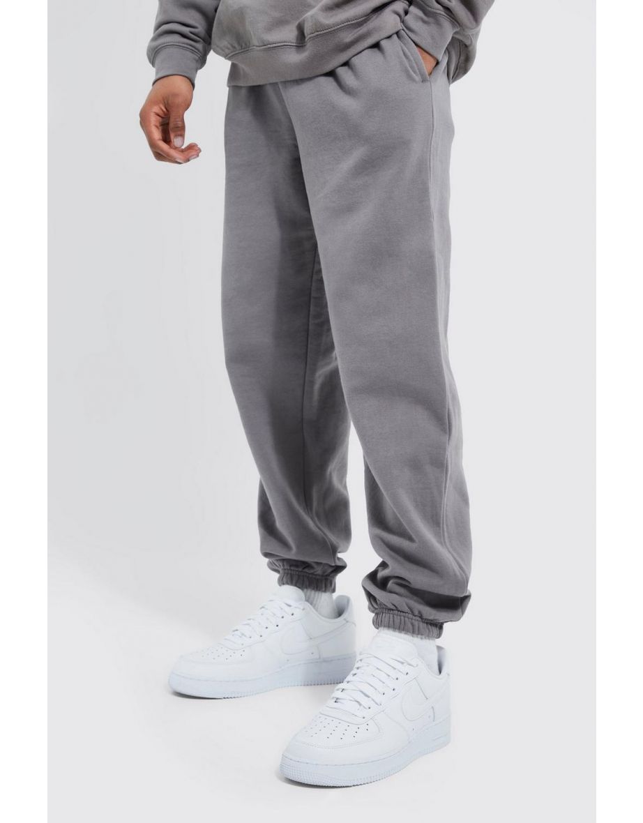 Basic Oversized Fit Jogger - charcoal