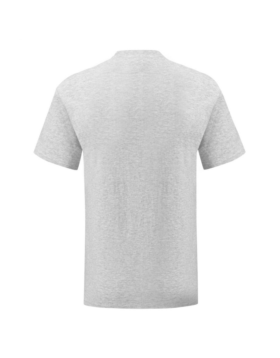 Fruit Of The Loom Mens Iconic 150 V Neck T-Shirt - Heather Grey - 1