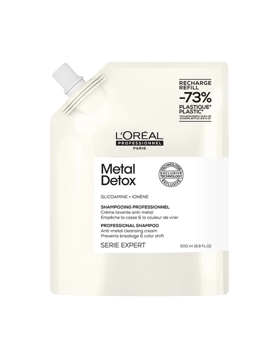 L'Oreal Professionnel Metal Detox Shampoo Refill Pack 500ml